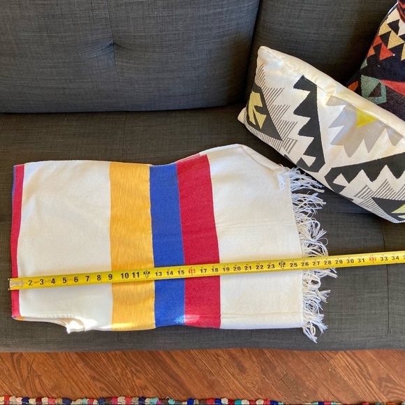 Vintage Striped Poncho - Picture 5 of 5